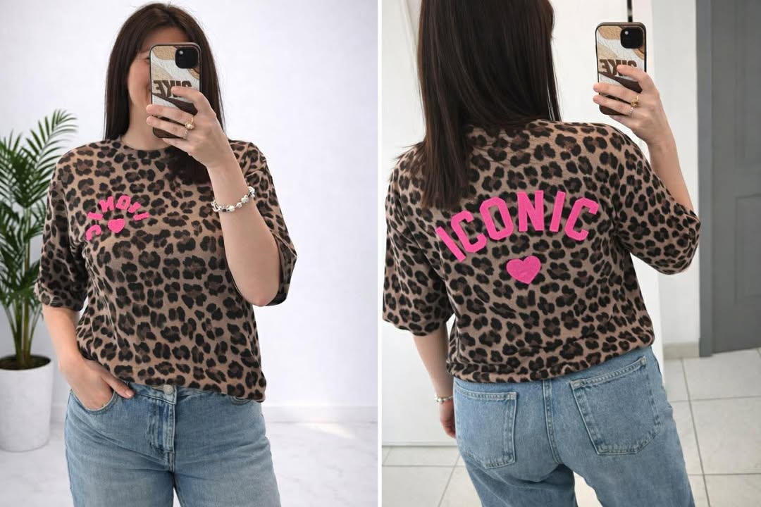 T-shirt Iconic Leopard