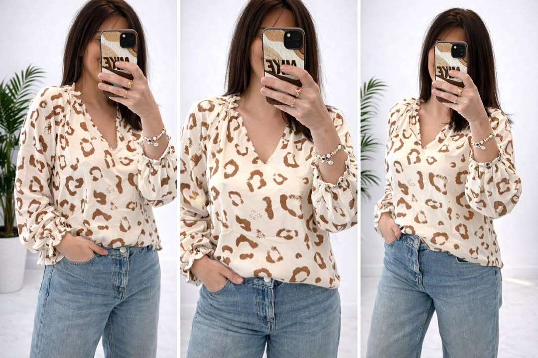 Chemise tâche Camel