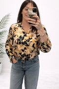 Chemise fleurie