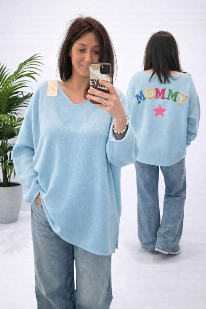 Pull MOMMY (plusieurs coloris)