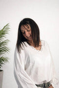 Chemise avec dentelle