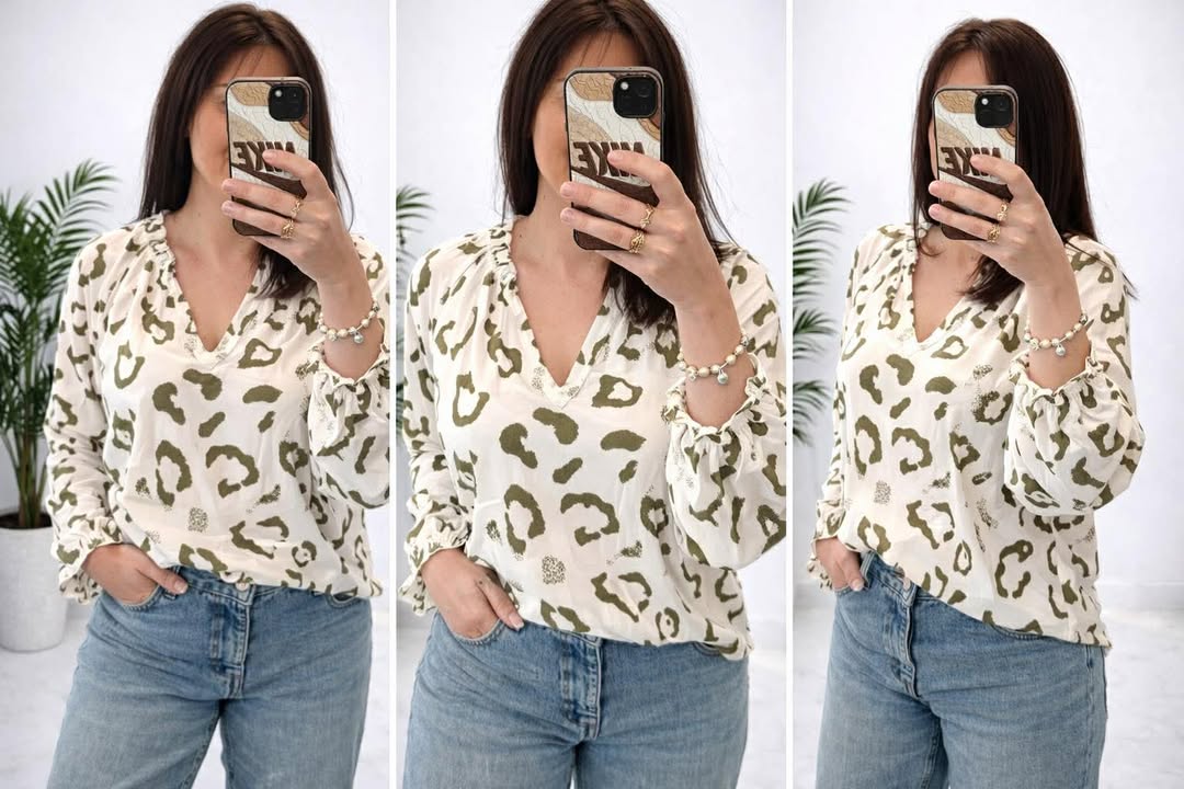 Chemise tâche Kaki