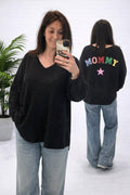 Pull MOMMY (plusieurs coloris)