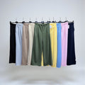 Pantalon avec plis